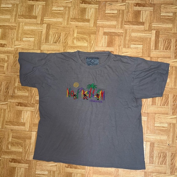 Medium embroidered Jamaica t-shirt - Picture 1 of 4